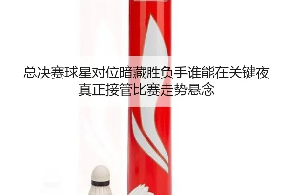 总决赛球星对位暗藏胜负手谁能在关键夜真正接管比赛走势悬念（bet365）